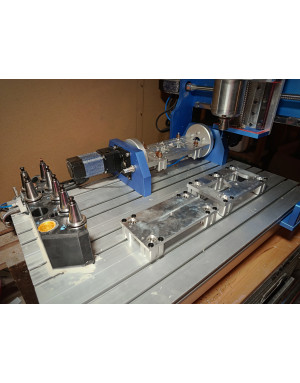 CNC 4 Axes ATC pour la lunetterie