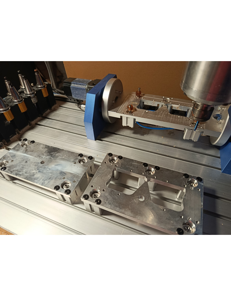 CNC 4 Axes ATC pour la lunetterie